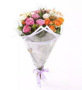 ​gül buketi, hediye çiçek, karışık güller